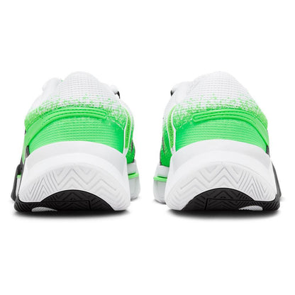 Women's Zoom GP Challenge 1 Tennis Shoes White and Poison Green - Bell Racket Store