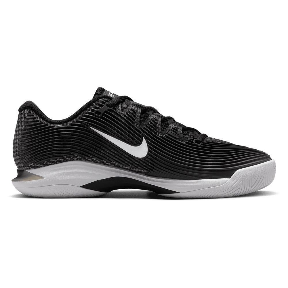 Women's Zoom Vapor 12 Tennis Shoes Black and White - Bell Racket Store