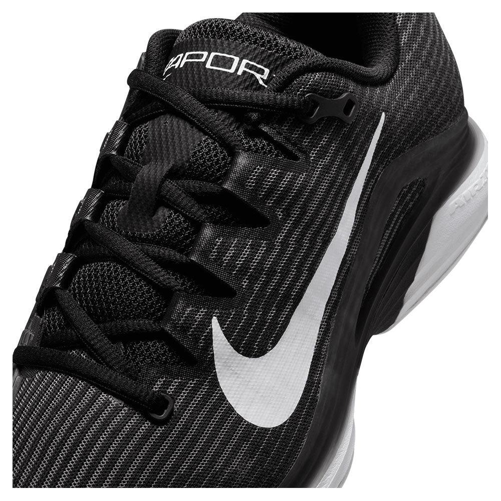 Women's Zoom Vapor 12 Tennis Shoes Black and White - Bell Racket Store