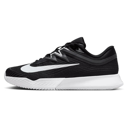 Women's Zoom Vapor Pro 3 Clay Tennis Shoes Black and White - Bell Racket Store