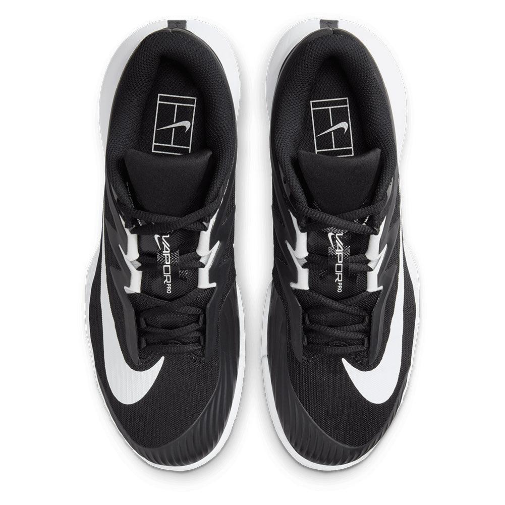 Women's Zoom Vapor Pro 3 Clay Tennis Shoes Black and White - Bell Racket Store