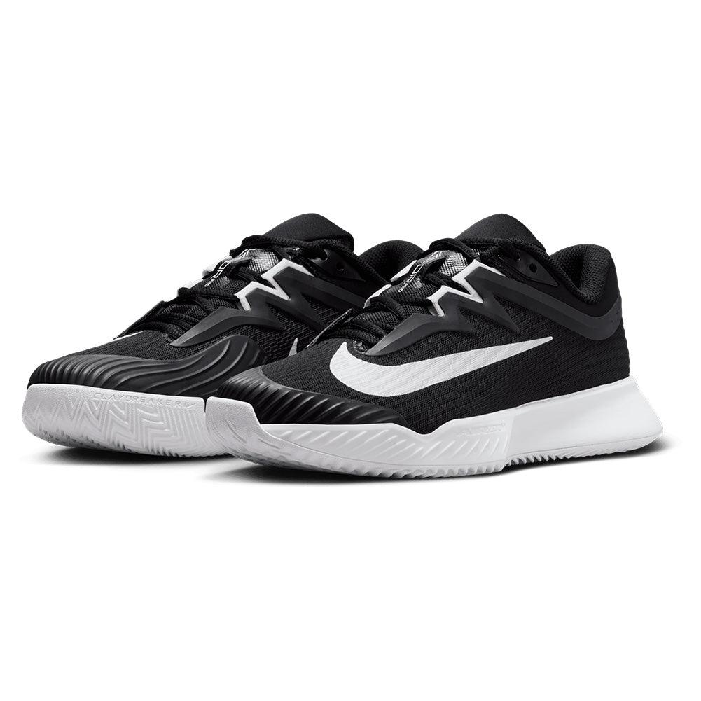 Women's Zoom Vapor Pro 3 Clay Tennis Shoes Black and White - Bell Racket Store