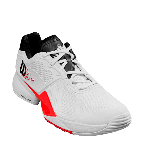 Wilson Bela Tour White/Infrared/Black 2024 Padel Shoes Zapatillas Wilson